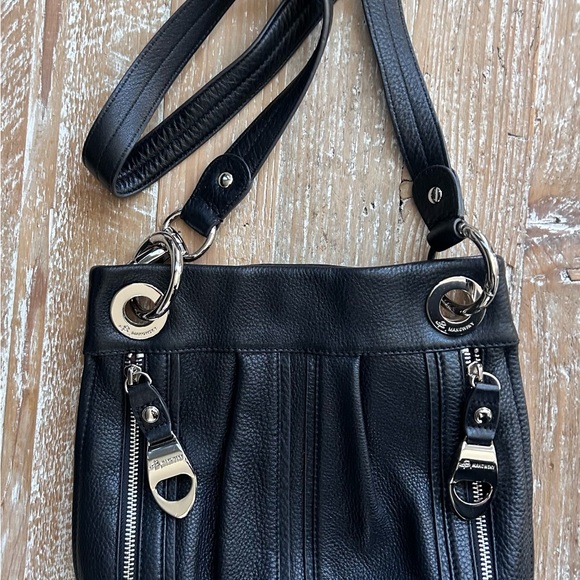 B Makowsky leather handbags, Black Shoulder Bag - Picture 7 of 7